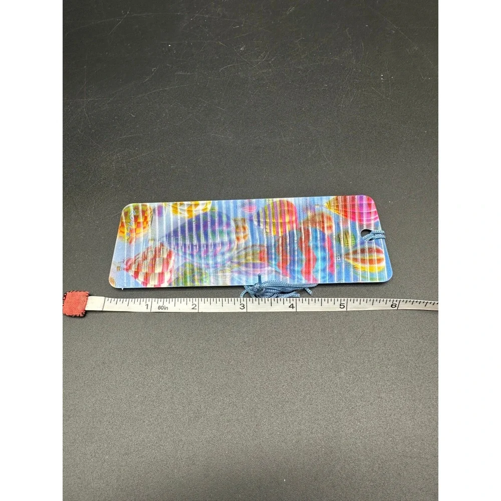 3D Hot Air Balloon Bookmark Lenticular Colorful Reading Accessory‎